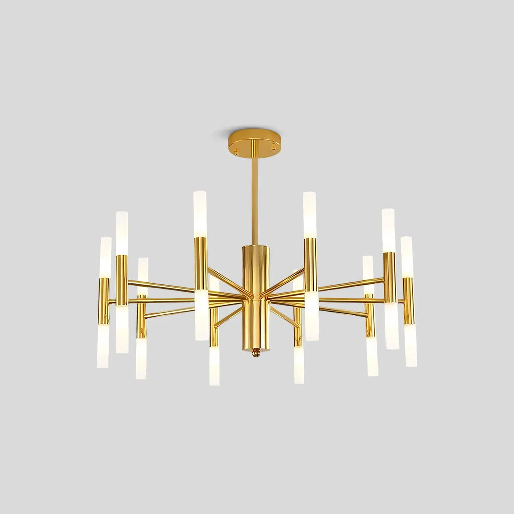 Adjustable Round Tube Chandelier