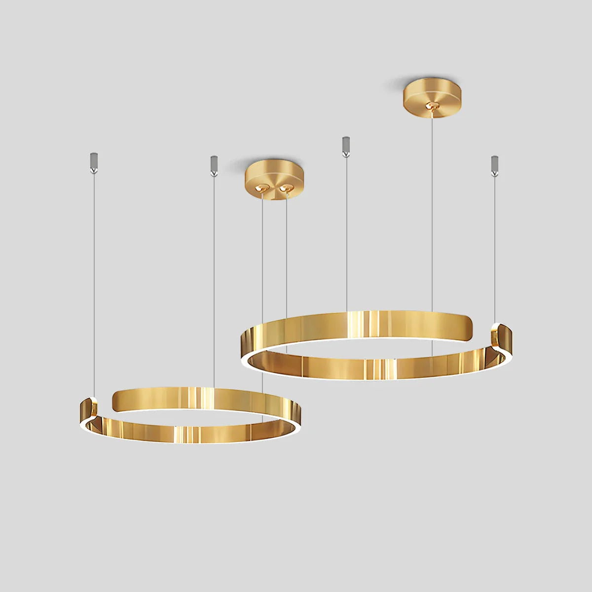 Modern Ring LED Chandelier for Living Room