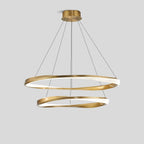 Modern Simple Mobius Circle Chandelier