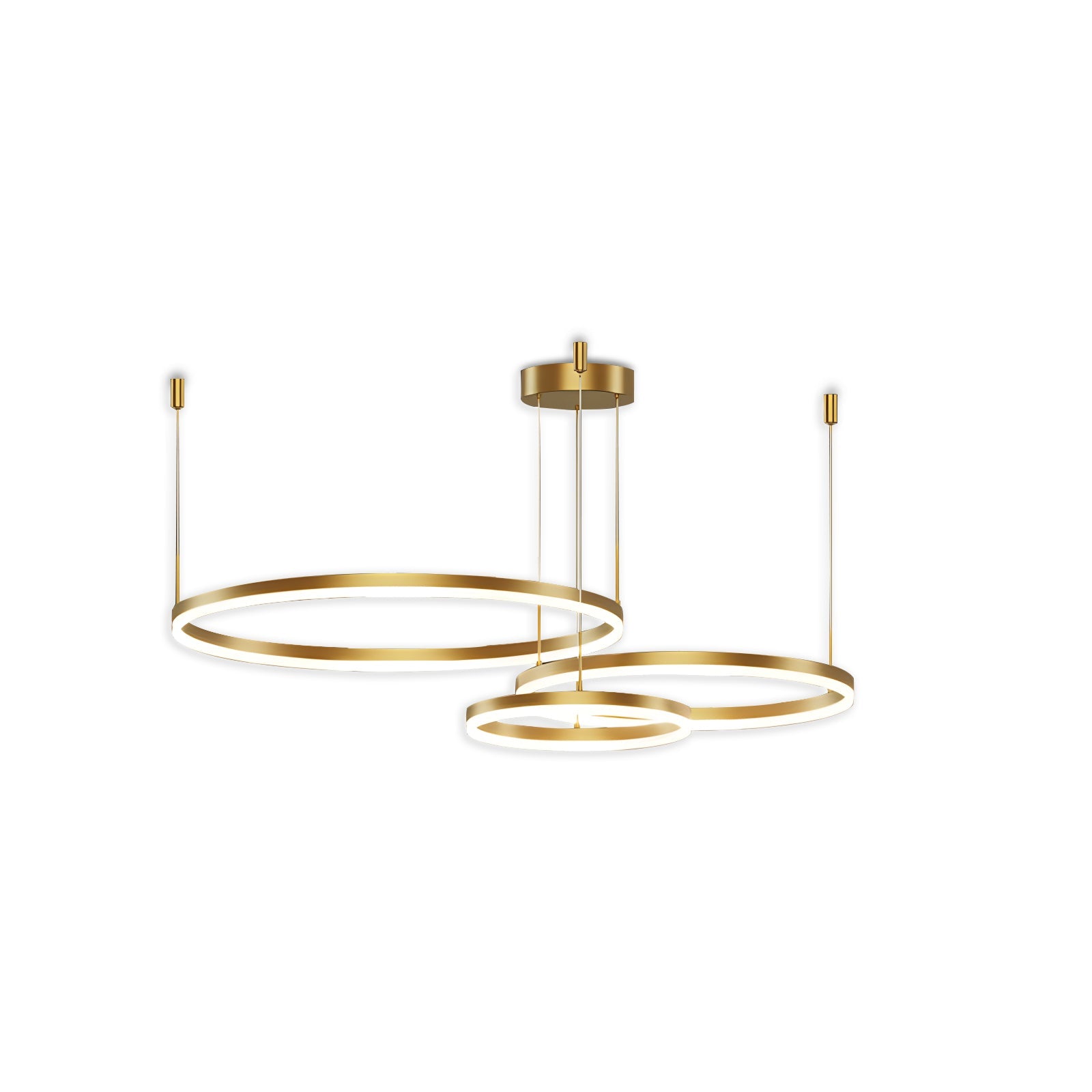 Modern Wireless Ring Chandelier Ceiling Lamp
