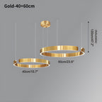 Modern Ring LED Chandelier for Living Room