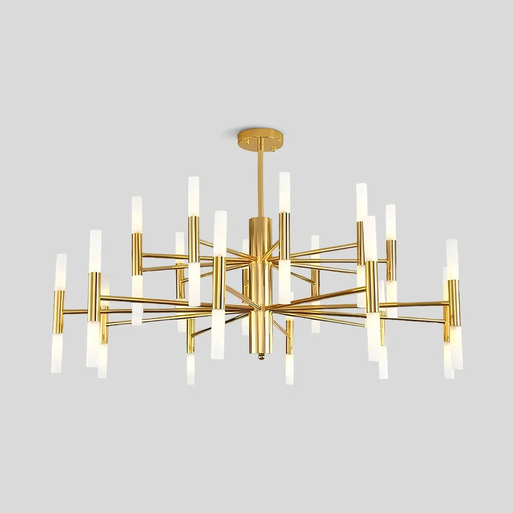 Adjustable Round Tube Chandelier