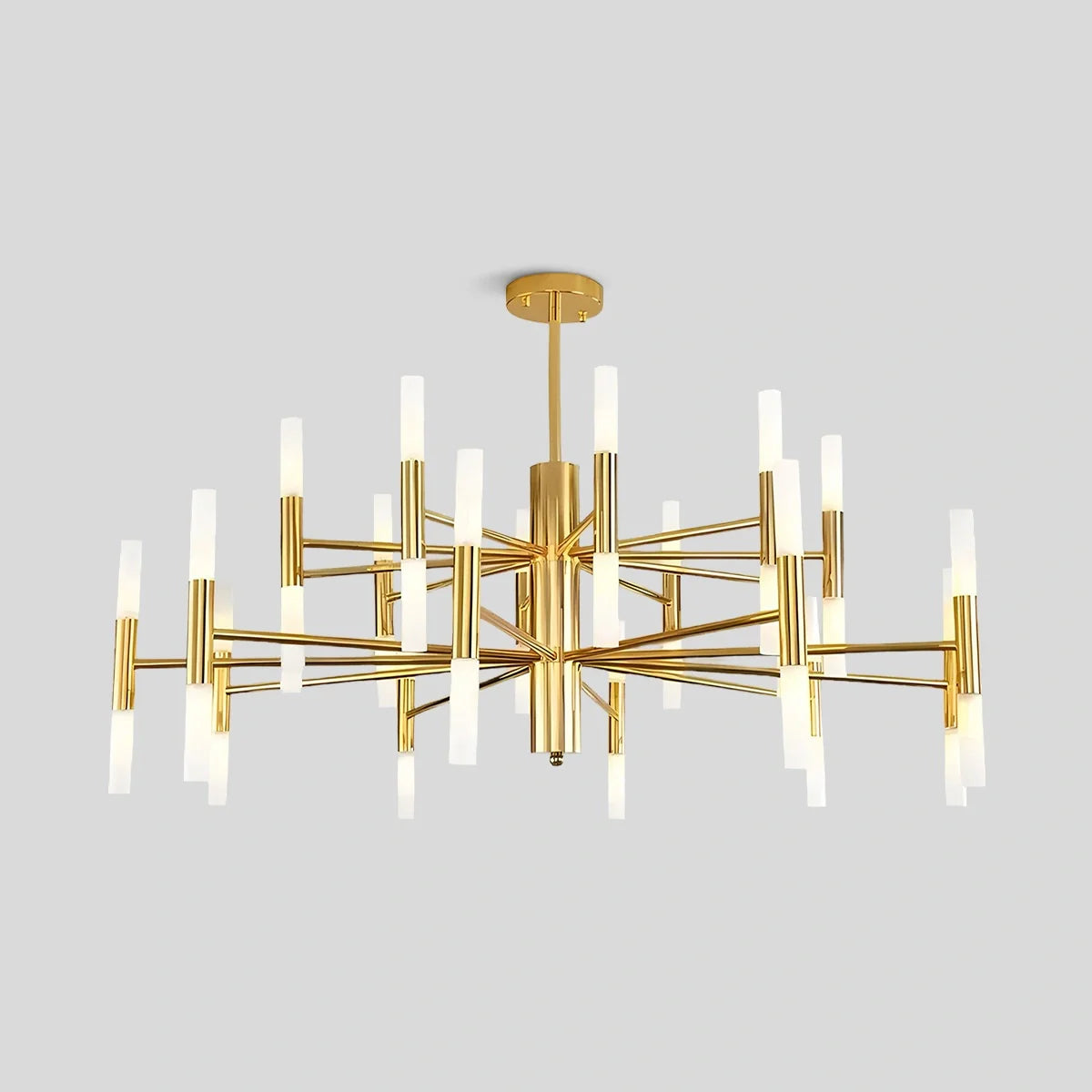 Adjustable Round Tube Chandelier