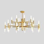 Adjustable Round Tube Chandelier