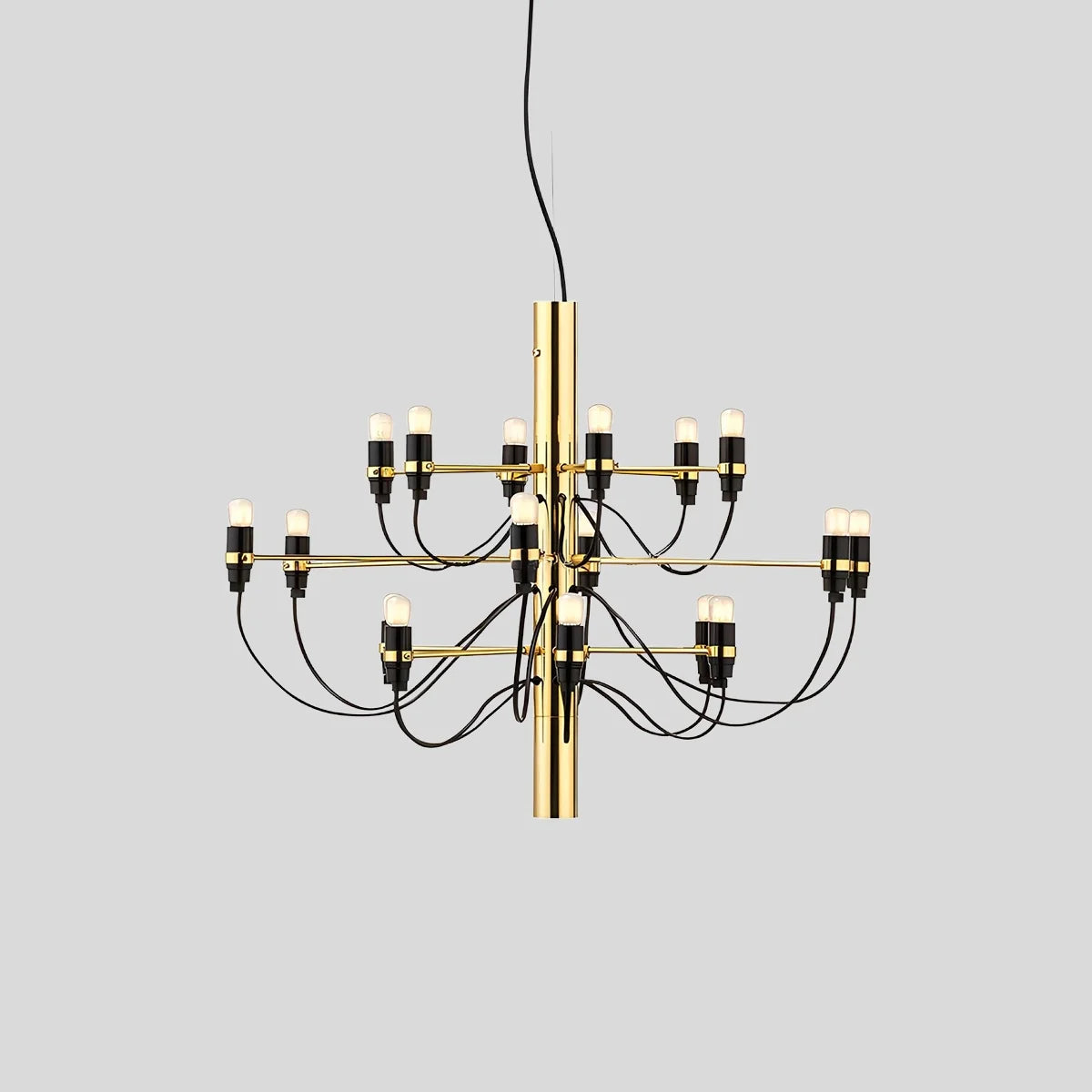 Tiered Modern Candle Chandelier