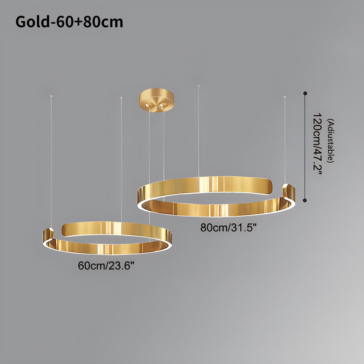 Modern Ring LED Chandelier for Living Room