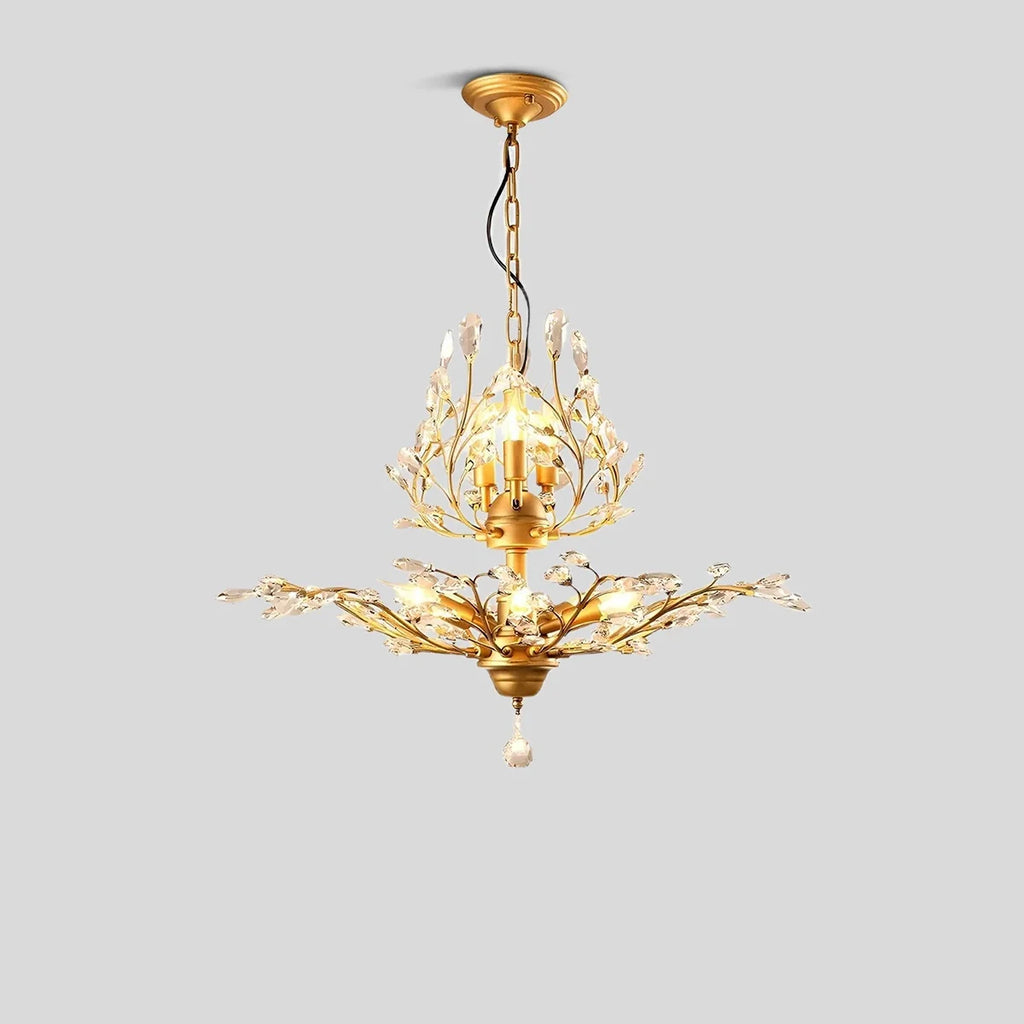 Tree Branch Crystal Chandelier for Living Room