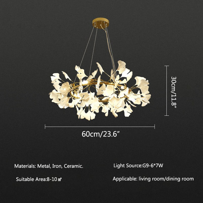 Gingko Chandelier-C Hanging Light Fixtures