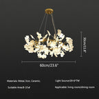 Gingko Chandelier-C Hanging Light Fixtures