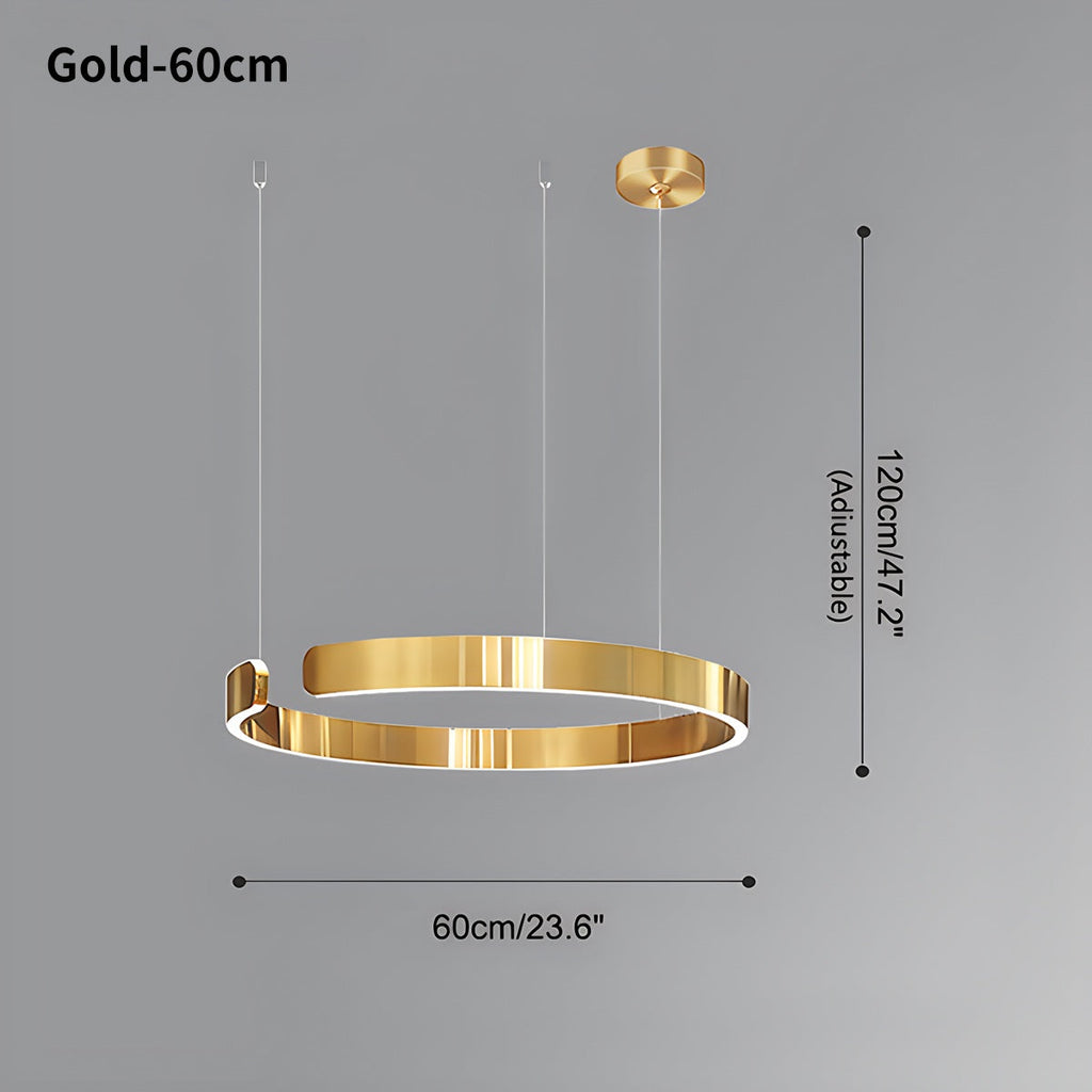 Modern Ring LED Chandelier for Living Room
