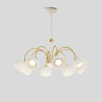 French Flower Shaped Chandelier