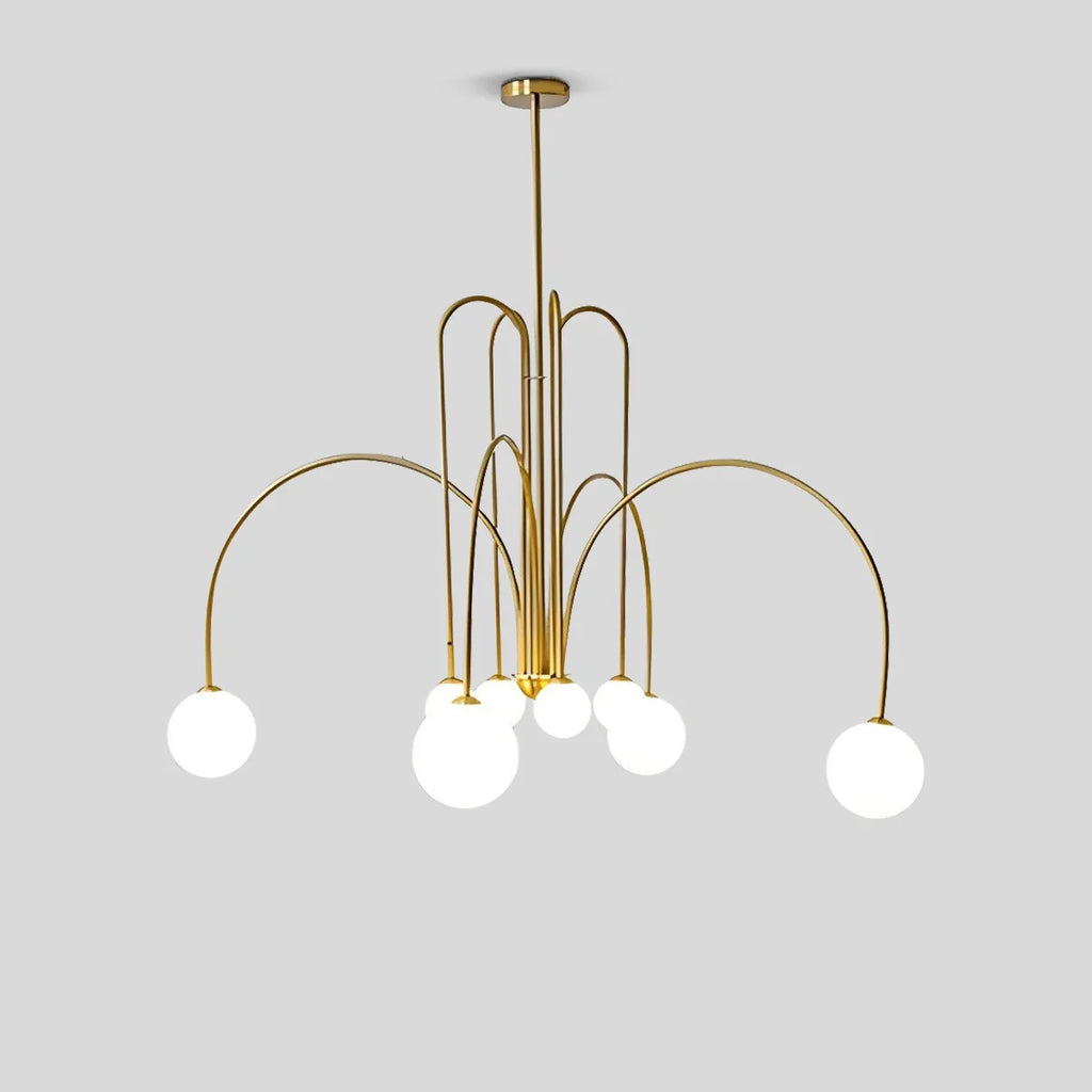 Avi Double Layer Glass Chandelier