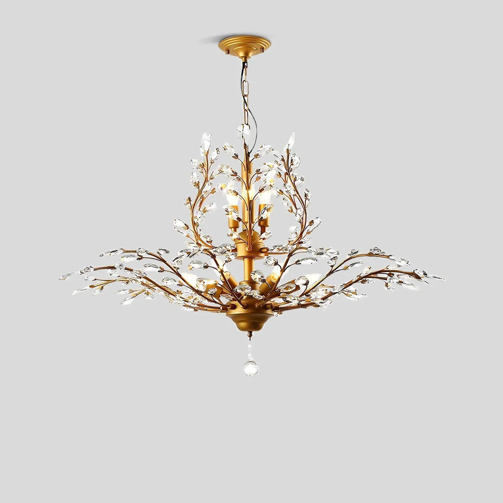 Tree Branch Crystal Chandelier for Living Room