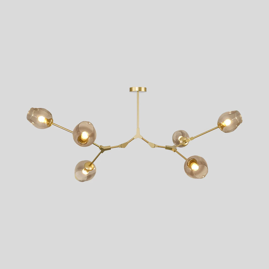 Freya Modern Glass Chandelier