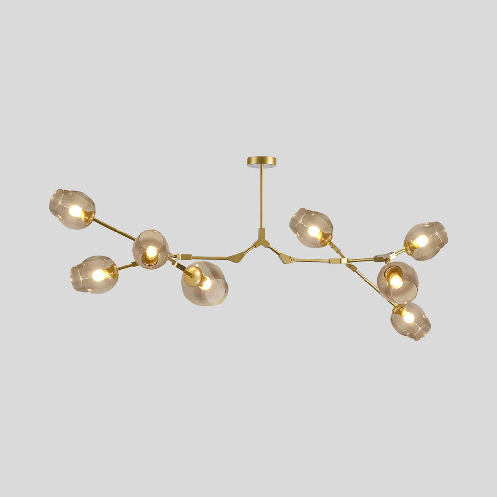 Freya Modern Glass Chandelier