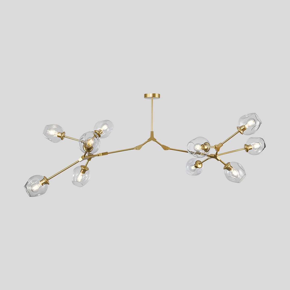 Freya Modern Glass Chandelier