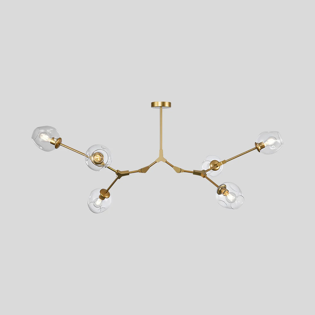 Freya Modern Glass Chandelier