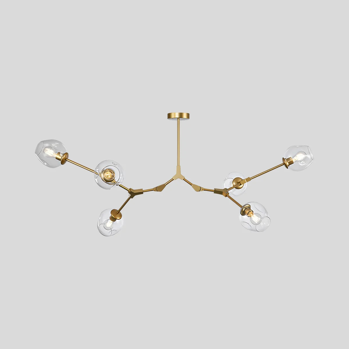 Freya Modern Glass Chandelier