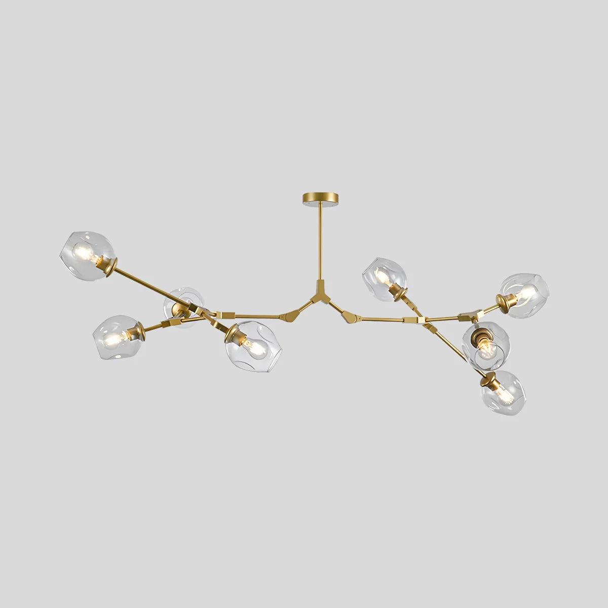 Freya Modern Glass Chandelier