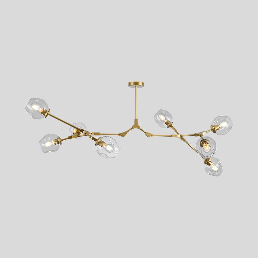 Freya Modern Glass Chandelier