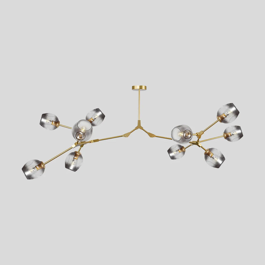 Freya Modern Glass Chandelier