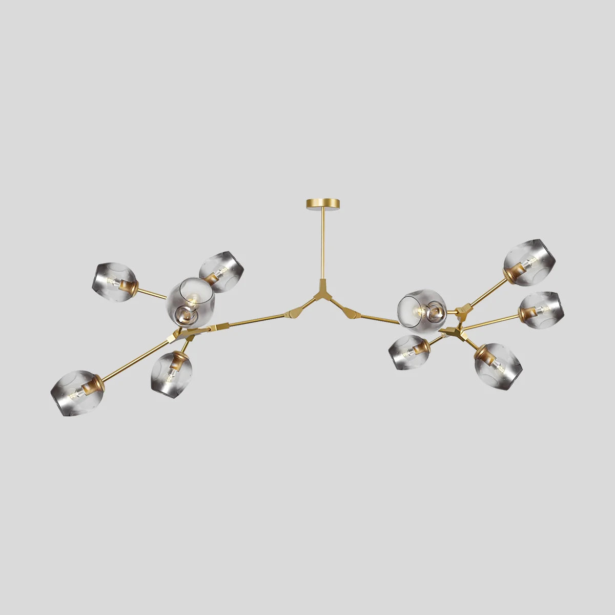 Freya Modern Glass Chandelier