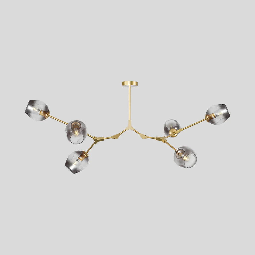 Freya Modern Glass Chandelier