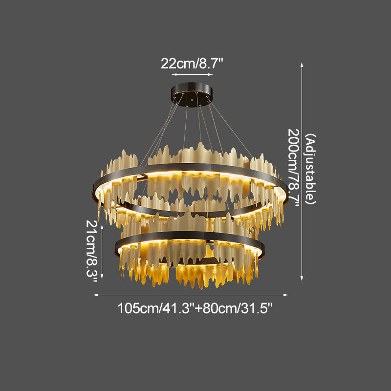 Modern Creative Round Chandelier