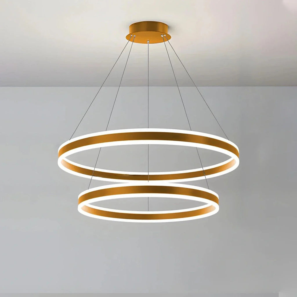 Circle Layered Living Room Chandelier