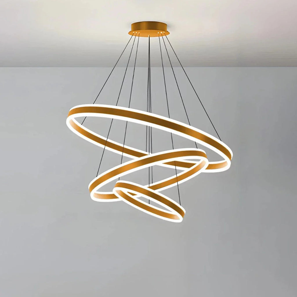 Circle Layered Living Room Chandelier