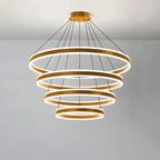 Circle Layered Living Room Chandelier