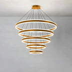 Circle Layered Living Room Chandelier