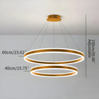 Circle Layered Living Room Chandelier