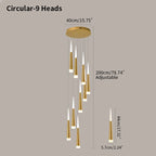 Meteor Shower Chandelier for Staircase