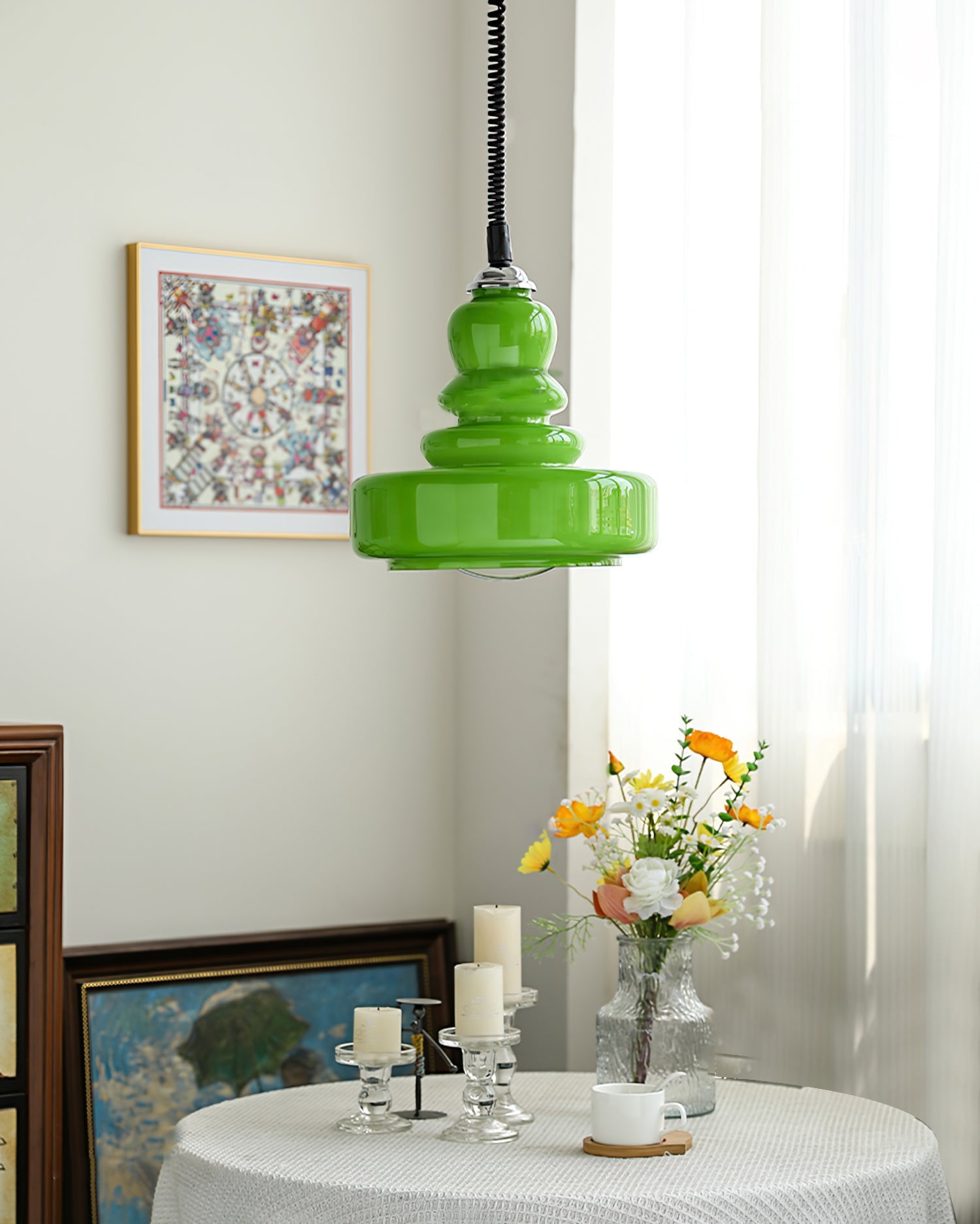 Gourd Glass Pendant Light