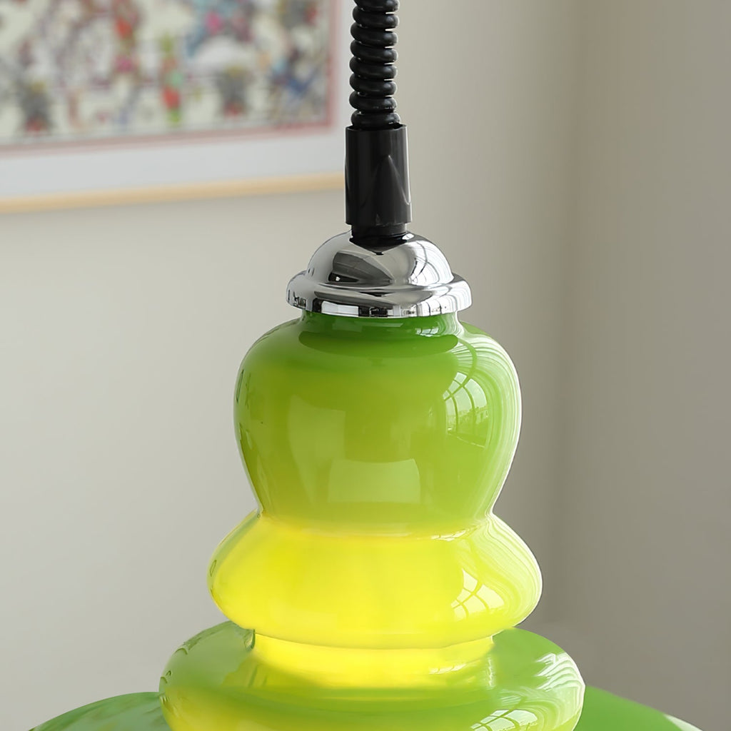 Gourd Glass Pendant Light