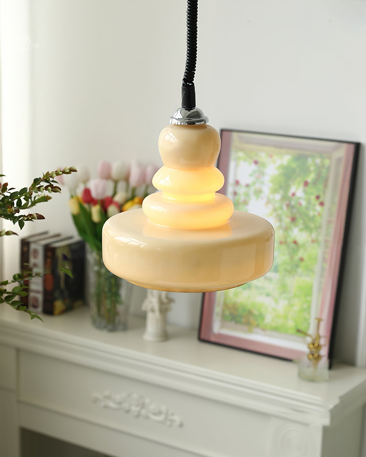 Gourd Glass Pendant Light