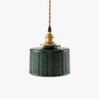 Green Glass Pendant Lamp