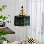 Green Glass Pendant Lamp