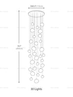 Gregg Long Staircase Pendant Light