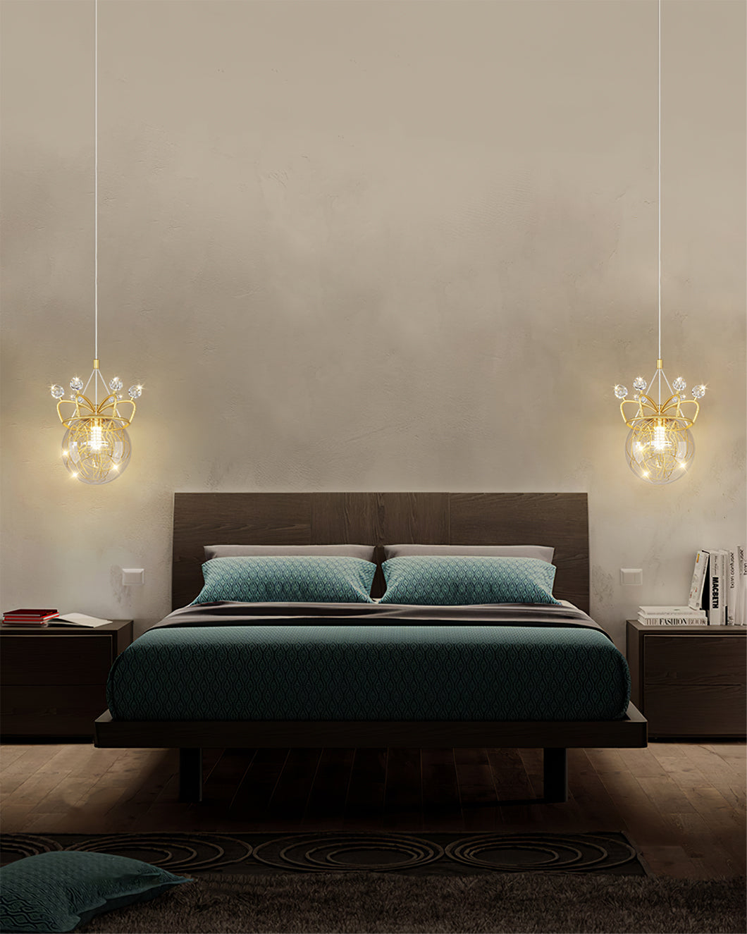 Gypsophila Crown Pendant Lamp