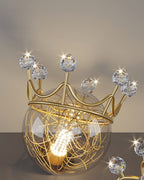 Gypsophila Crown Wall Light