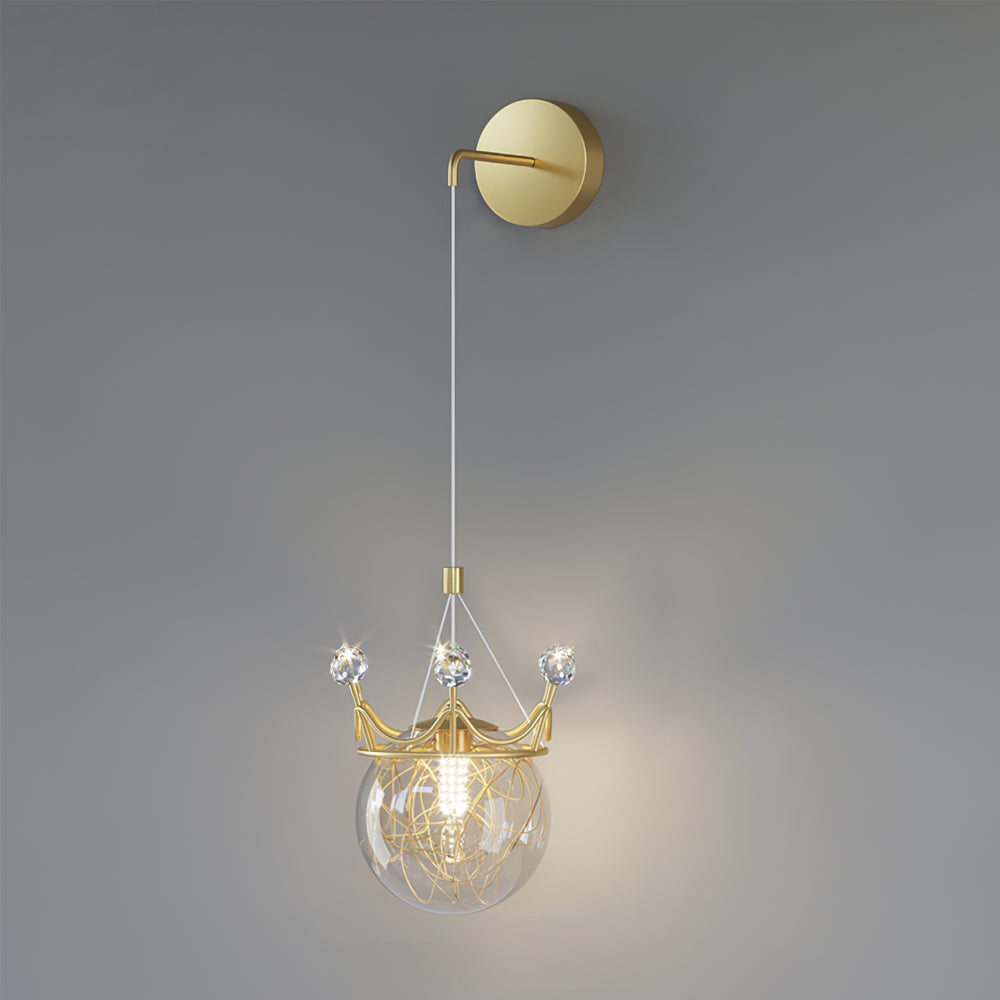 Gypsophila Crown Wall Light