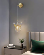 Gypsophila Crown Wall Light