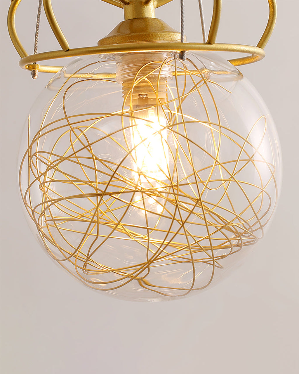 Gypsophila Crown Wall Light