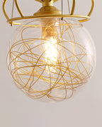 Gypsophila Crown Wall Light