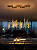 Heavy Rain Modular Chandelier