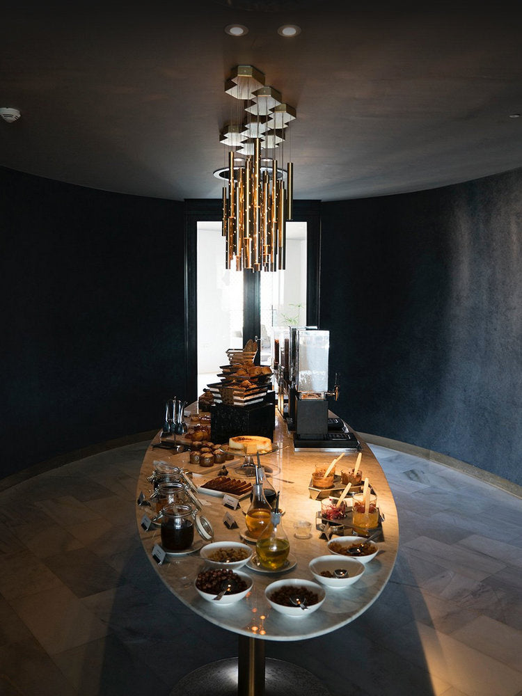 Heavy Rain Modular Chandelier