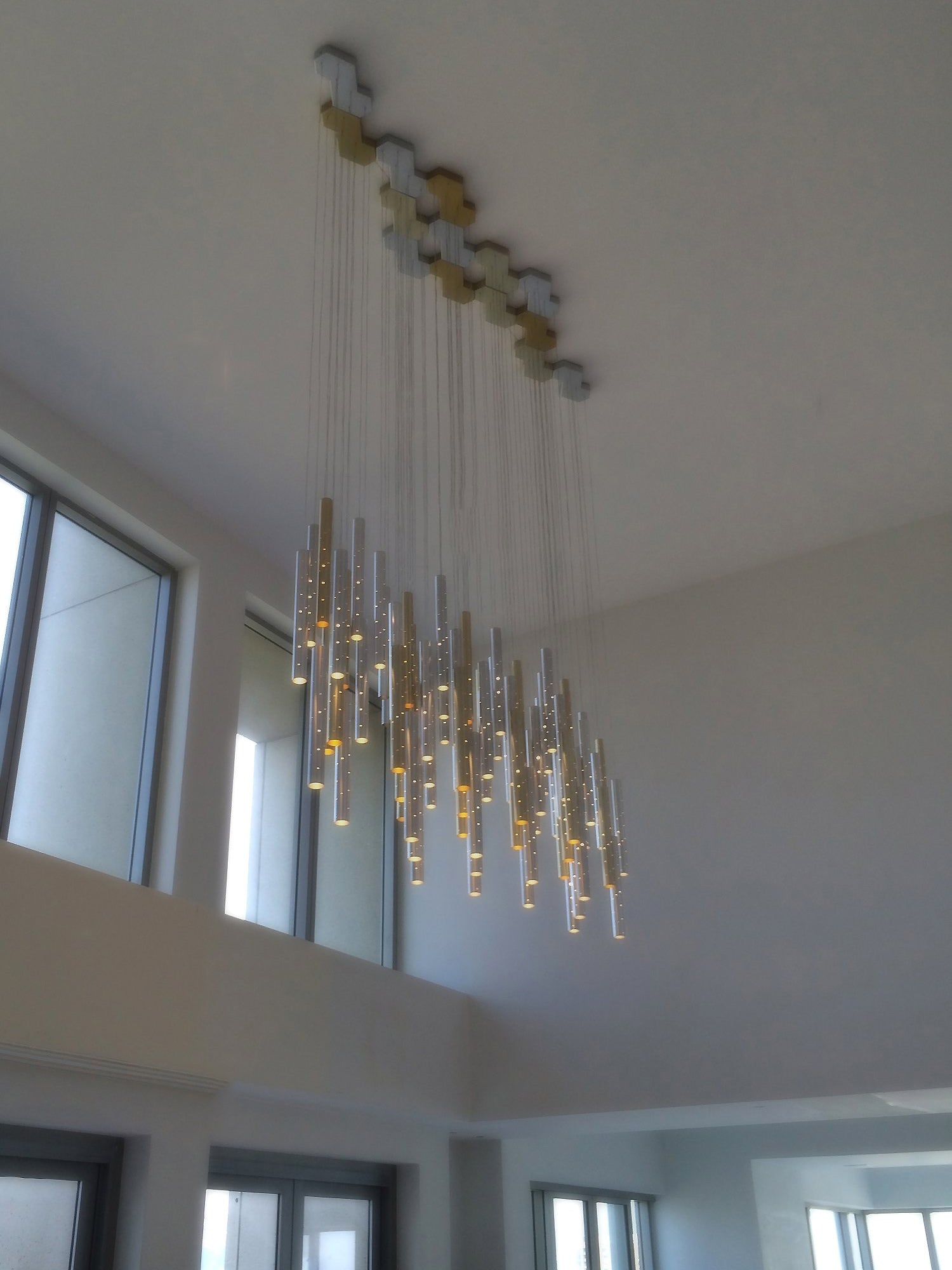 Heavy Rain Modular Chandelier