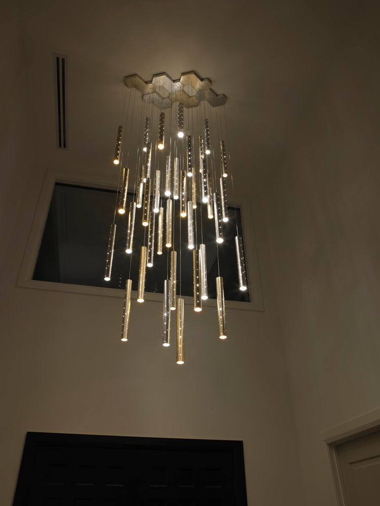 Heavy Rain Modular Chandelier